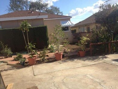 First part of back yard - yard is very large - new