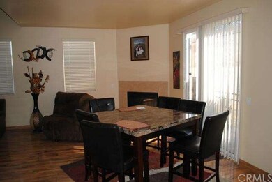 Dinning Area with Fireplace