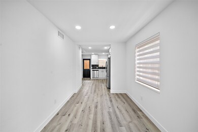 A window along the side wall brings in natural lig