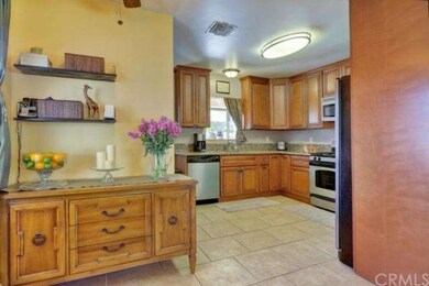 Kitchen with tile floors