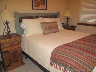 One of two bedrooms in walk out basement.