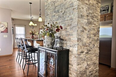 Seller added this stone under their ownership. Wha