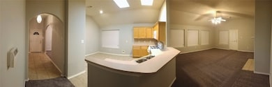 Panoramic of entrance area, kitchen/breakfast area