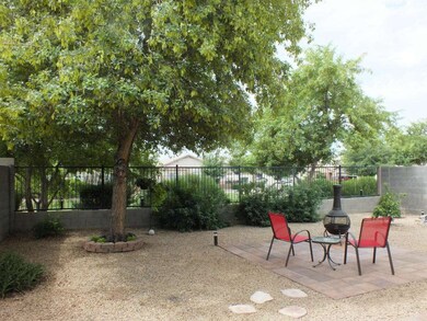 Comfortable and inviting back yard