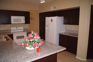 Kitchen w/ granite countertops