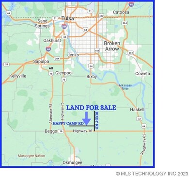 East of Hwy 75 ~ N of Hwy 16 ~ S of Bixby
