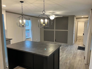 Kitchen and Living Room