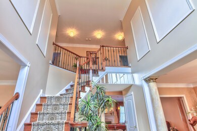 Dramatic Two Story Foyer