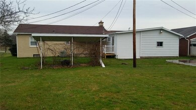 Exterior rear