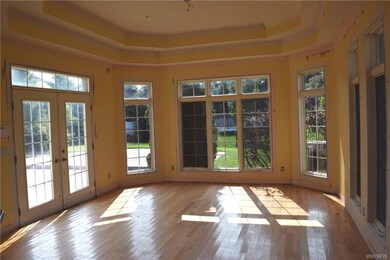 Formal Dining Room with French doors to the patio/