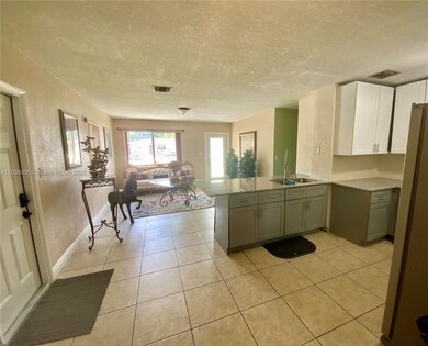 Kitchen -living room combination