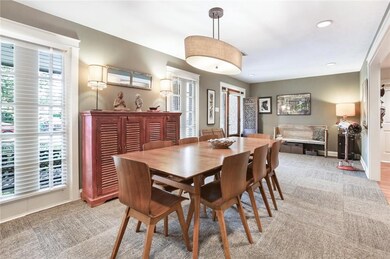 Dining Room with view of entry way