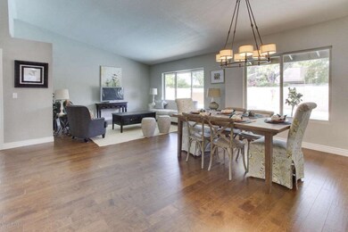 Dining room / living room