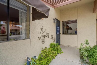 Front patio and entrance