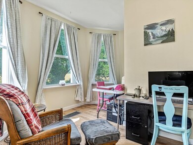 Main floor bedroom, currently used as an office sp