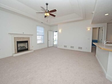 Living Room. Large living room opens to the kitche