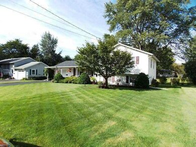 Exterior Front Beautiful park like lawn and landsc
