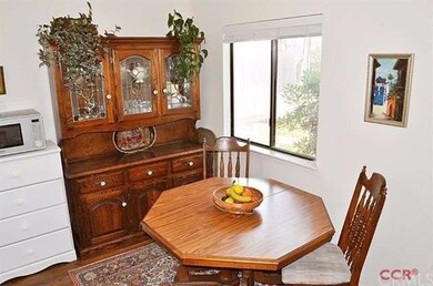 Breakfast nook off kitchen