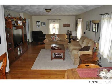 Living Room. Fabulous hardwoods throughout this ho