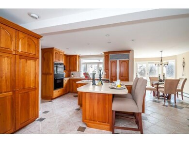 Stately Mahogany Door