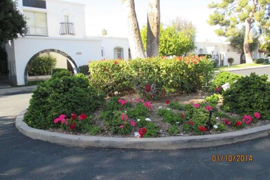 Flower garden Middle of Street
