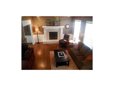 Great Room with Gleaming new wood floors, floor to