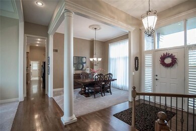 Hardwood Floors in Entryway