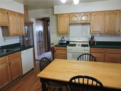 Table, chairs and hutch included