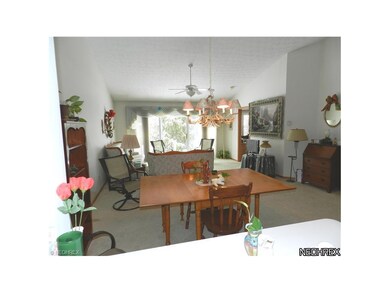 View From Kitchen Thru Greatroom.