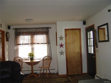 Enter the living from the covered front porch to t