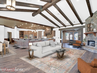 Staged Craig living kitchen