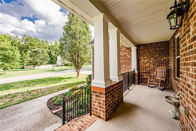 View of patio featuring a porch