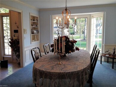 Formal Dining Rm with bay window