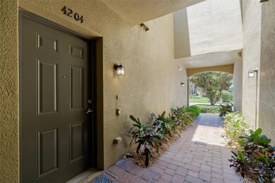Shaded walkway