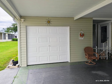 Large Garage Door for Cart Garage