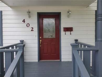 Fresh paint on the Covered Porch and Exterior.