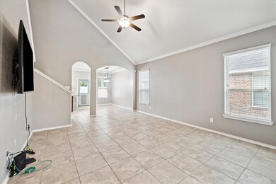 Alternate View of the Family Room Looking into the Dining Area