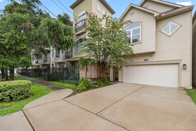 Established residential street with sidewalks acro