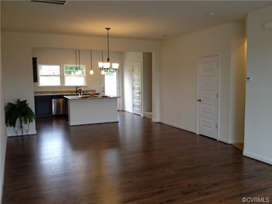 View of First Floor from the front of the home
