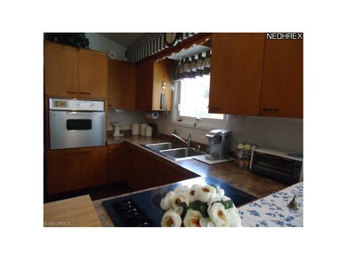 Custom built cabinetry built with the home.