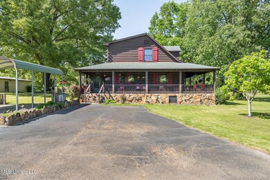 Driveway side of home