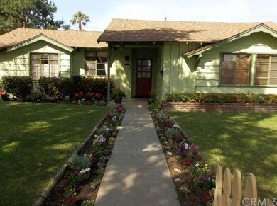 Welcoming approach to front door