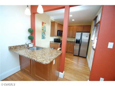 Kitchen - Updated kitchen with granite and stainle