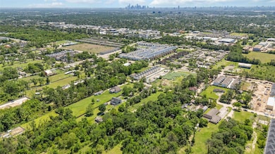 aerial view from east side of lot