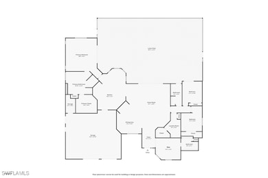 Floor Plan - Open concept split floorplan