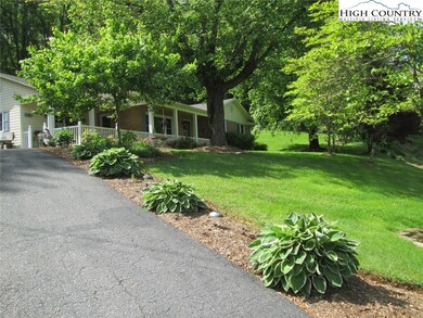A view coming up the driveway.