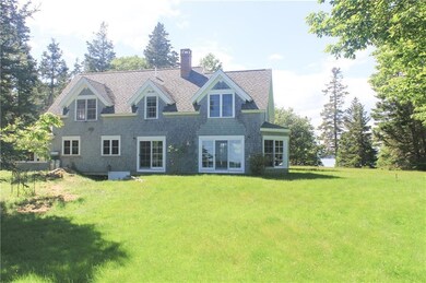 Back of Main House - Water Views...