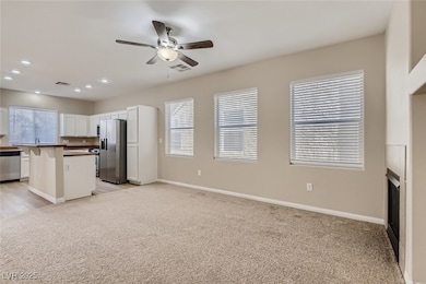 Kitchen featuring appliances with stainless steel