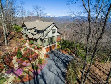 A majestic setting looking toward Mt. Mitchell