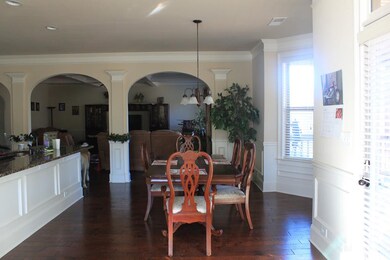 Casual Dining area and door to deck
